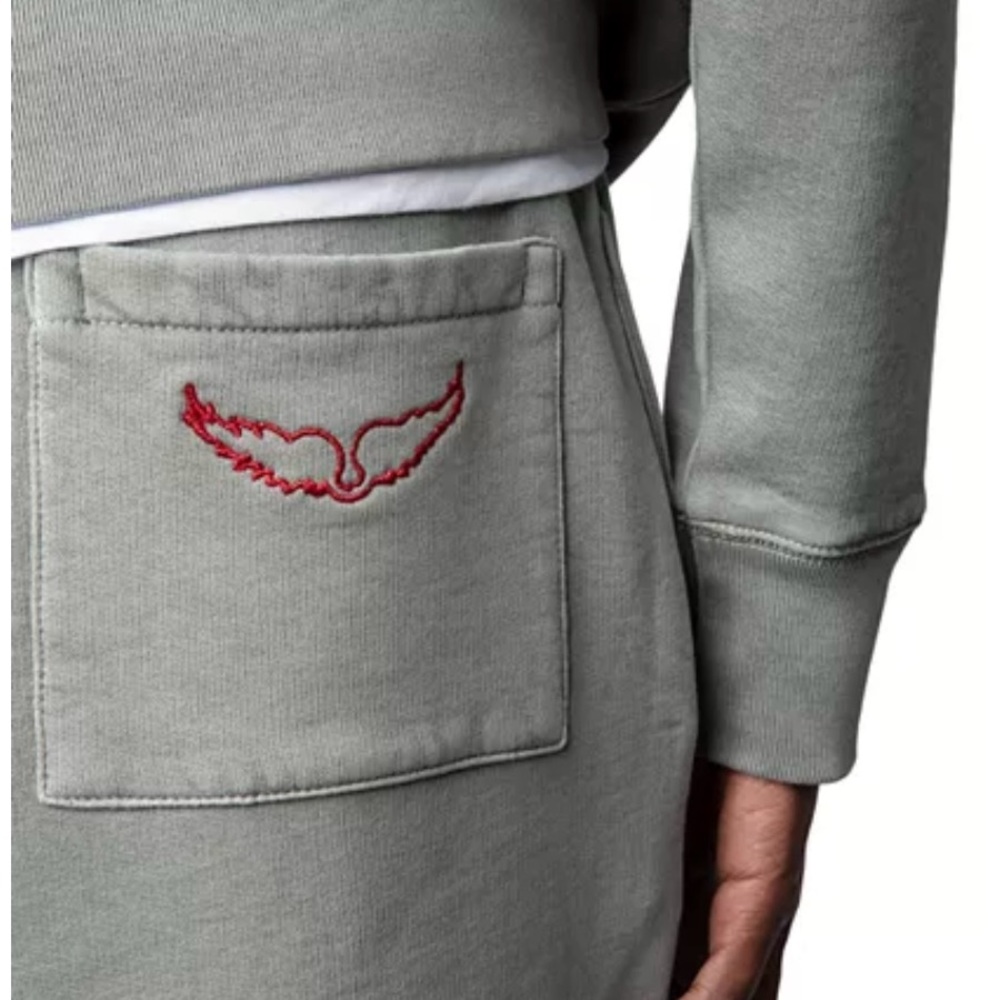 Zadig & Voltaire NWT! light khaki colored sweatpants (“NACRE“) Women’s Sz M.